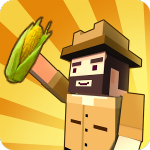 Blocky Farm: Corn Professional