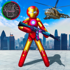 Iron Stickman Rope Hero War Gangstar OffRoad