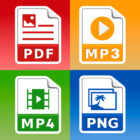 All Files Converter – PDF, DOC, JPG, GIF, MP3, AVI